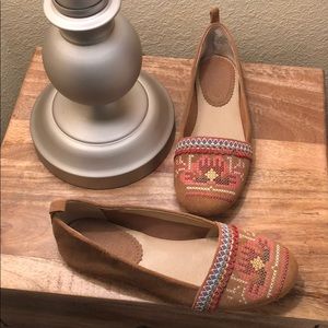 Soft Surroundings suede moccasins